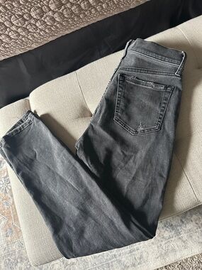 Joe's Jeans High Rise Black Wash Skinny Jeans